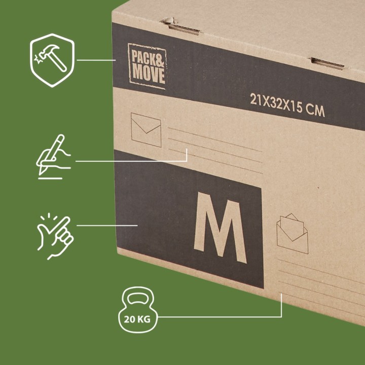 Colis d'expéditions taille M : Emballages carton pour colis sécurisés