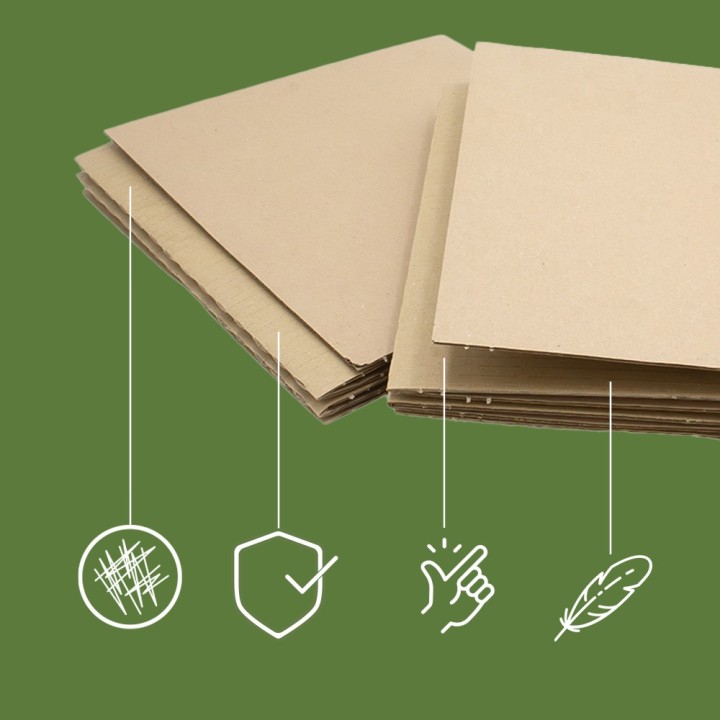 Calage carton croisillon - carton pour déménagement sans stress