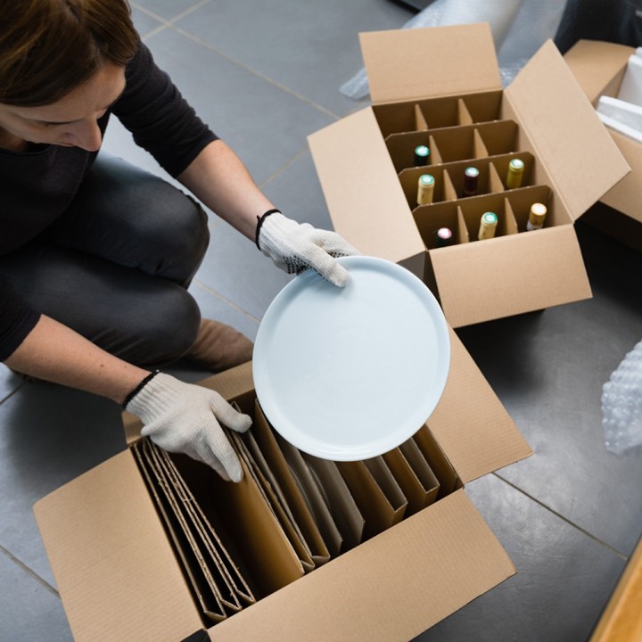 Croisillons calage : protégez vos verres pendant le déménagement