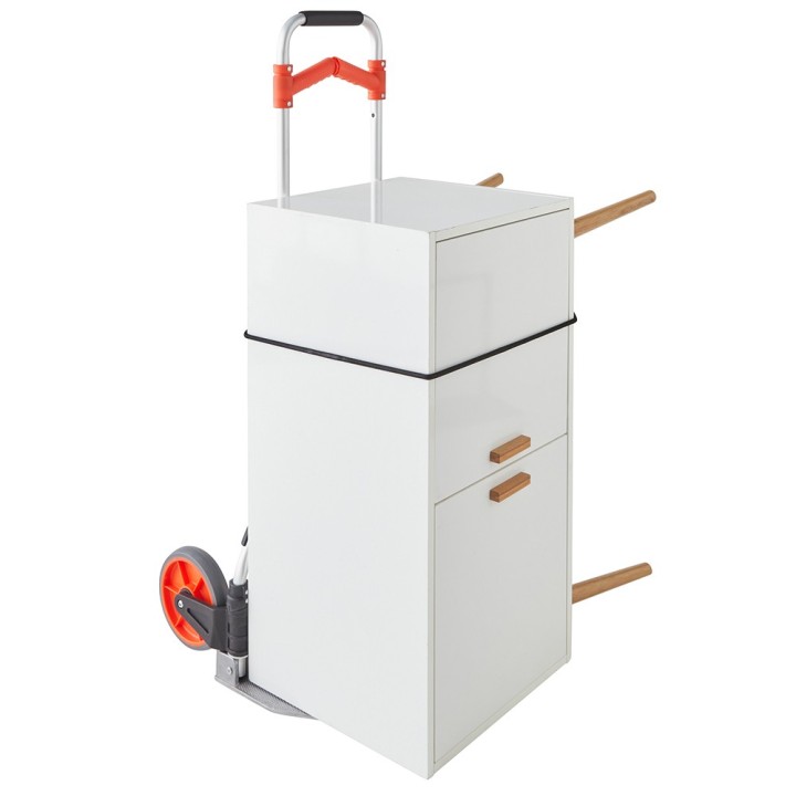 Chariot pliable - Léger, costaud, diable de manutention compact