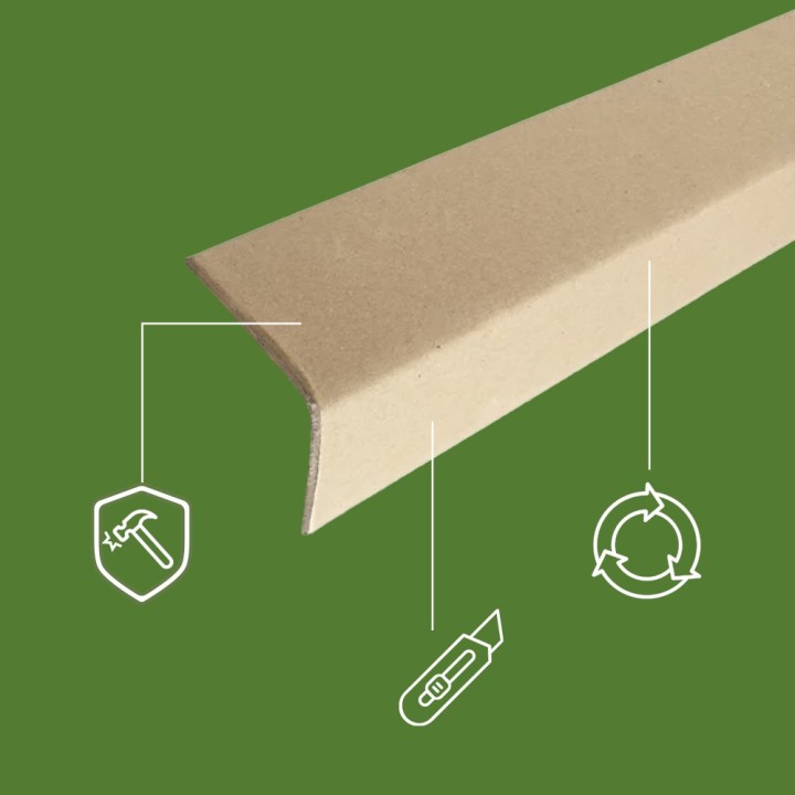 Cornière de protection carton : préservez les angles de vos meubles
