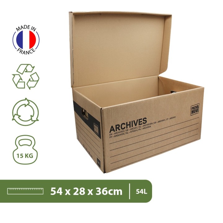 Boite archivage - Trier les papiers sans s’encombrer
