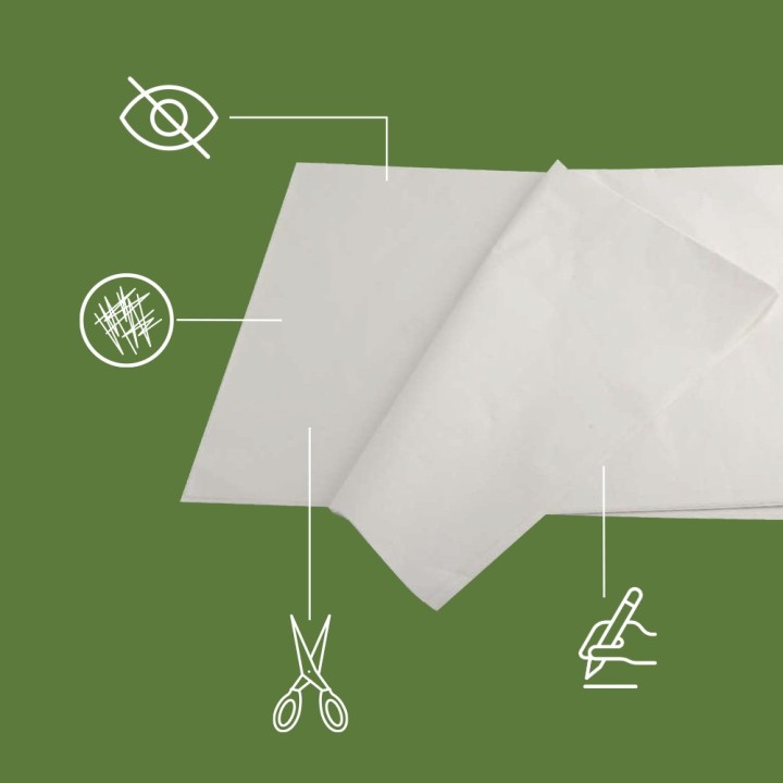 Feuilles papier de soie : enveloppez et protégez vos objets fragiles