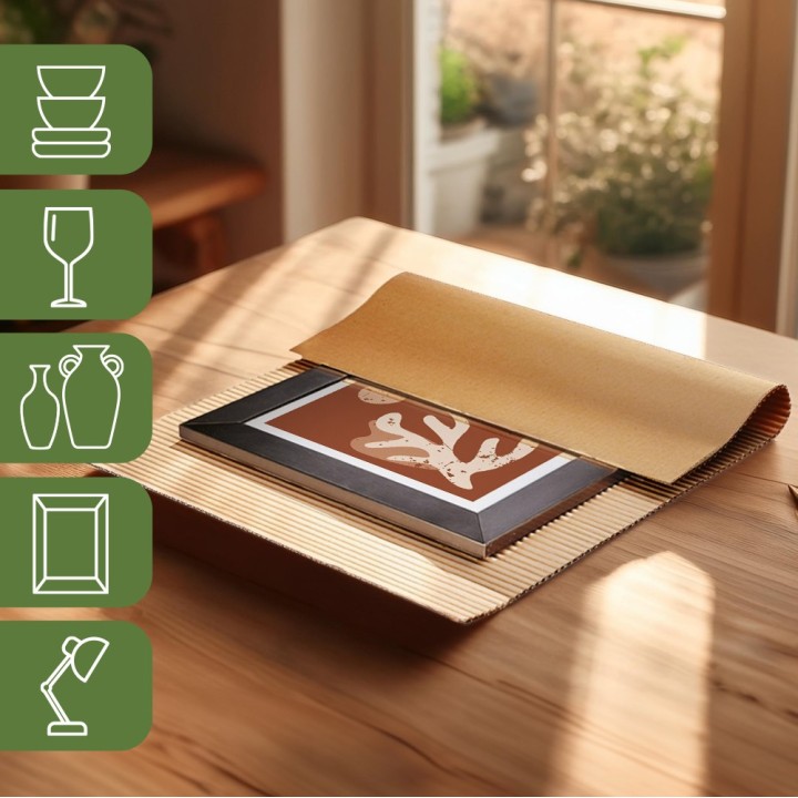 Carton de protection ondulé : emballage et protection optimale