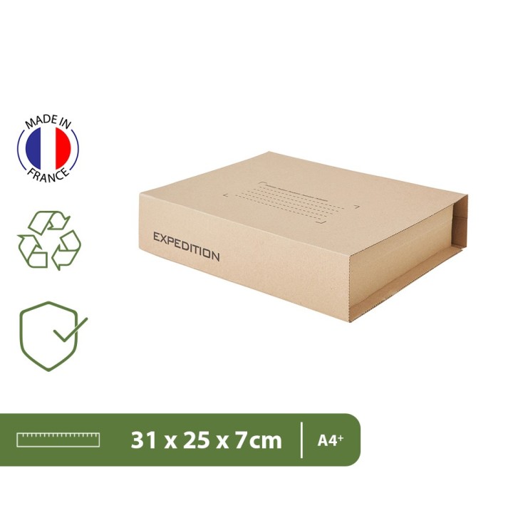Carton d'expédition : solution d'emballage pratique pour vos envois