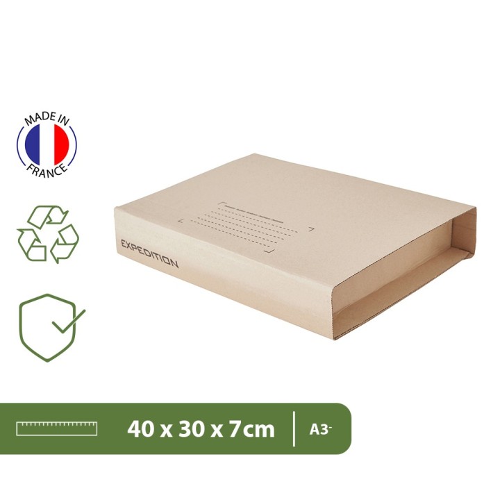 Carton d'expédition : solution d'emballage pratique pour vos envois