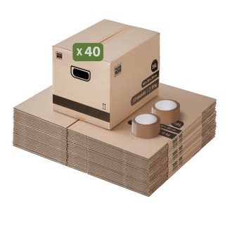 Cartons pour déménager - Qualité Prix et adhésif 0€