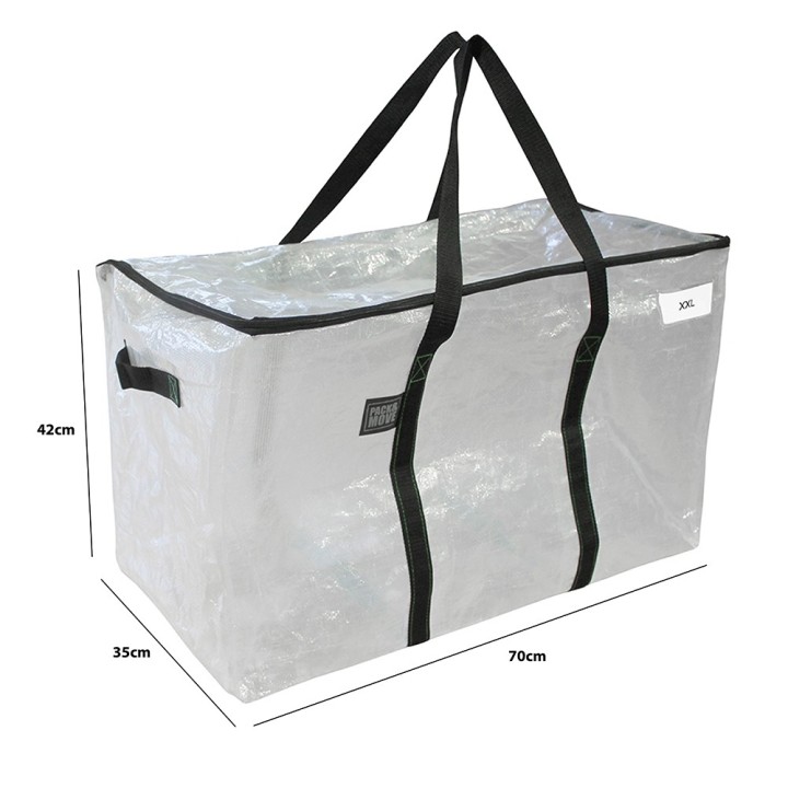Sac de déménagement - 100L - Stockage, Résistance, réutilisable