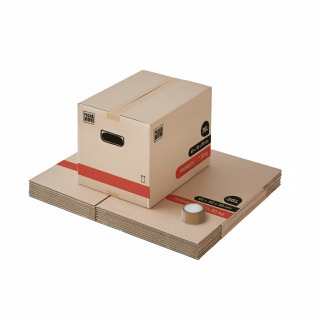 Carton déménagement premium 36L Robuste : Petit Format, Gros Impact