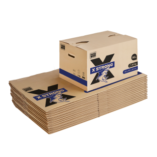 Cartons déménagement X-STRONG 96L (60 x 40 x 40 cm) - 40KG charge max