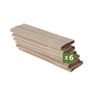 Lot 6 Croisillons Protection Bouteilles & Verres 40cm | Séparateur