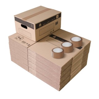 Cartons à livres en lot - Pas cher pour déménagement
