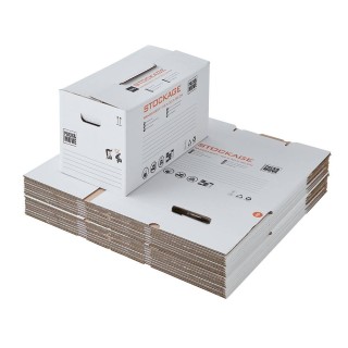 Petit carton de stockage en lot - Pour trier et organiser