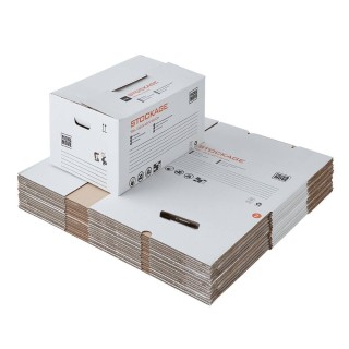 Petit carton de stockage en lot - Pour trier et organiser