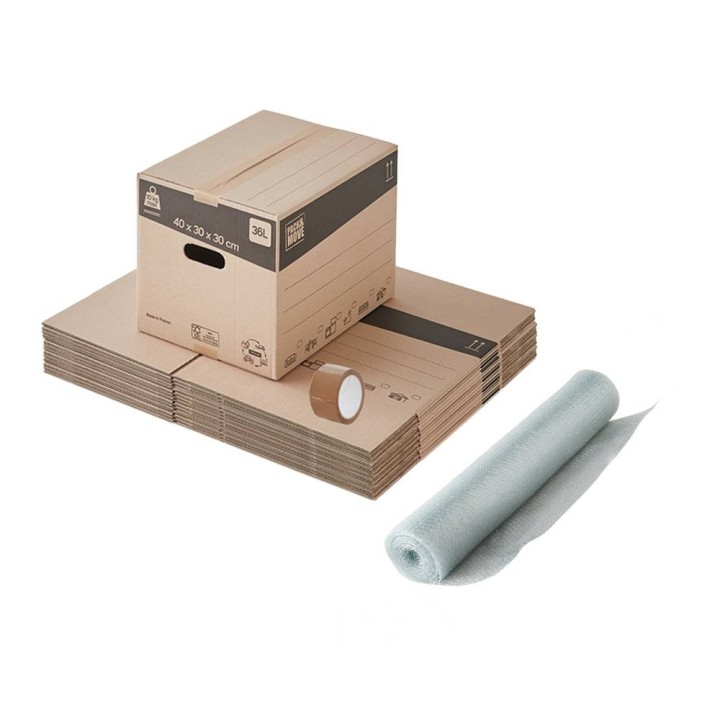 Kit carton déménagement étudiant - Complet & économique