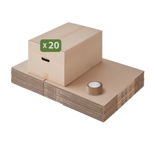 Carton réutilisé - Solide, vérifié, prêt à l’emploi, plus responsable
