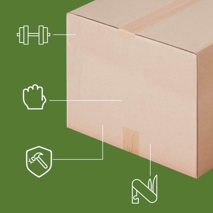 Carton réutilisé - Solide, vérifié, prêt à l’emploi, plus responsable