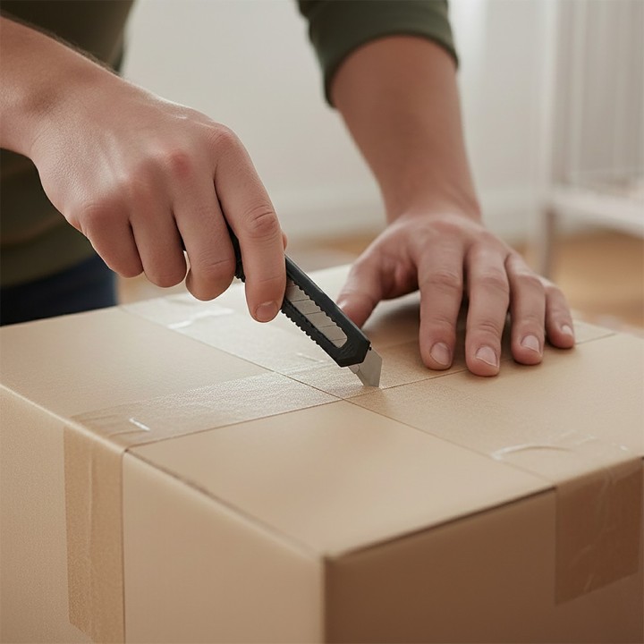Cutter : ouvrez facilement vos cartons de déménagement