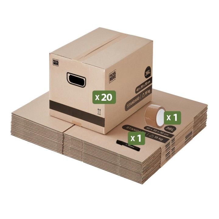 Pack déménagement carton - L’essentiel à prix malin