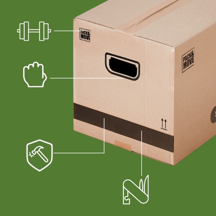 Cartons déménagement - Haute qualité, petit prix