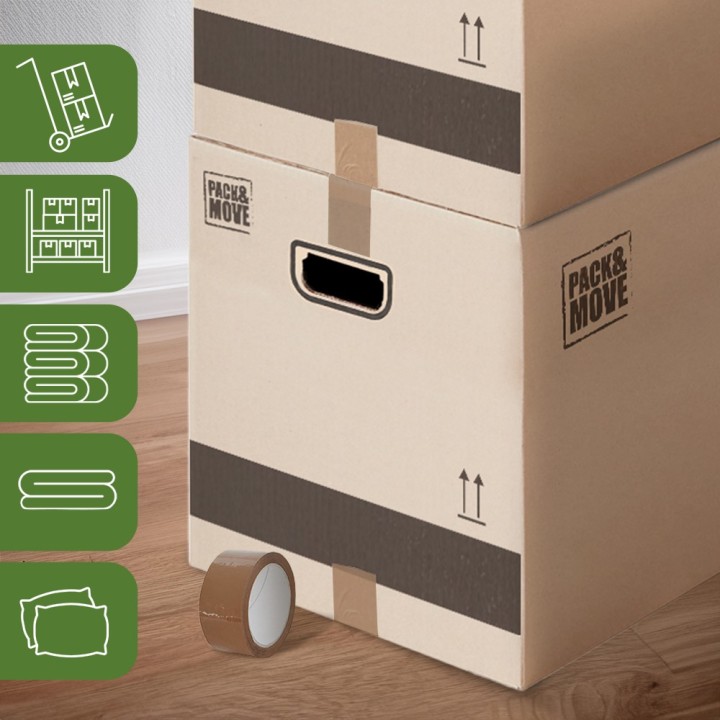 Carton grand format - XL : déménagez vos objets volumineux