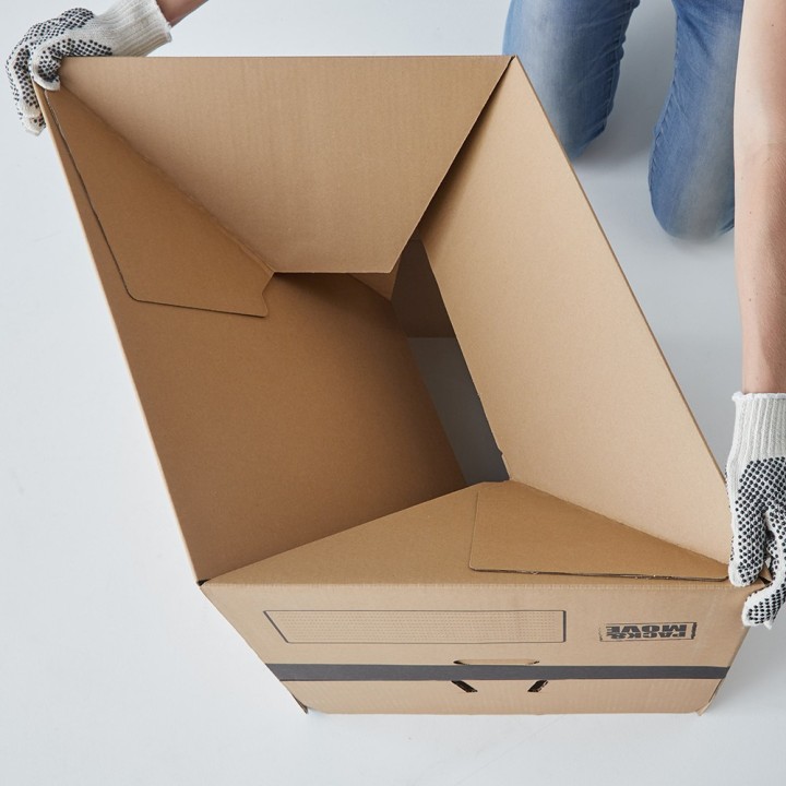 Carton fermeture rapide et sans scotch