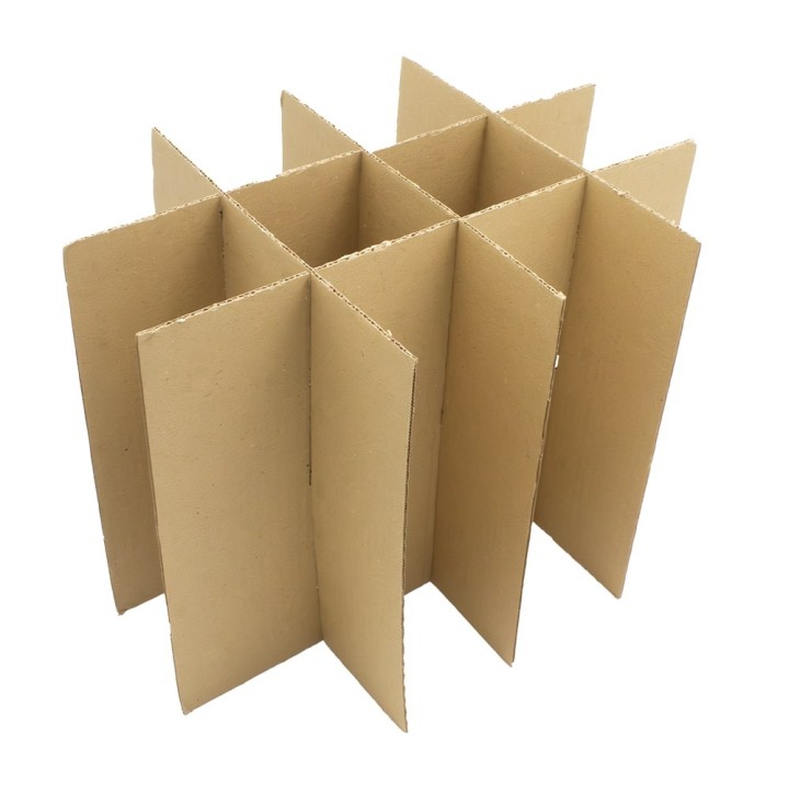 Pack carton + 12 croisillons verres : protection déménagement