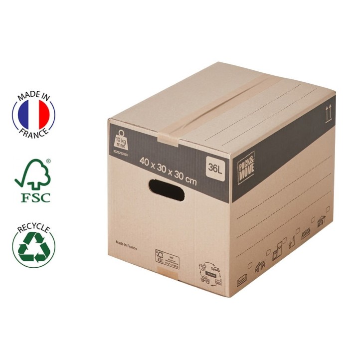 Déménagement vaisselle - Carton et compartiments assiettes