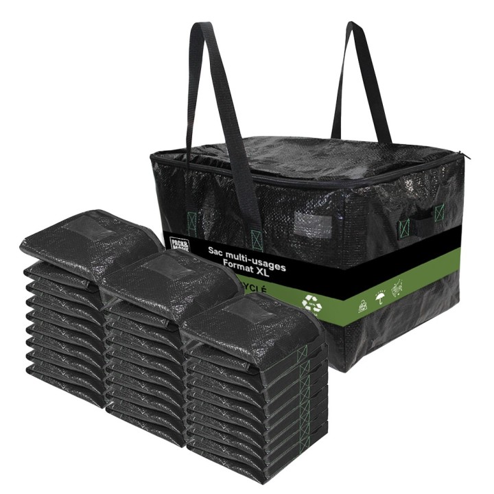 Sac de déménagement - 55L - Stockage, Résistance, réutilisable