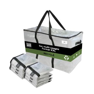 Sac de déménagement - 100L - Stockage, Résistance, réutilisable