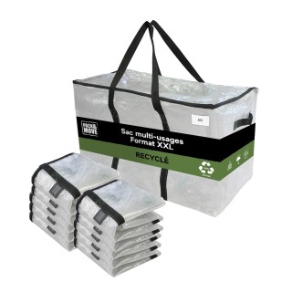 Sac de déménagement - 100L - Stockage, Résistance, réutilisable