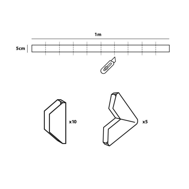 Coin protection - Protection angles et contour déménagement