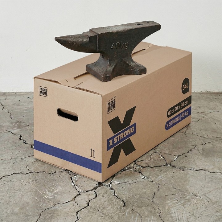 Cartons déménagement X-STRONG 54L (60 x 30 x 30 cm) - 40KG charge max