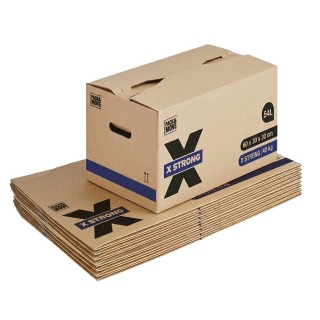 Cartons déménagement X-STRONG 54L (60 x 30 x 30 cm) - 40KG charge max