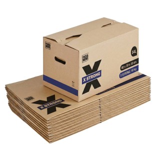 Cartons déménagement X-STRONG 54L (60 x 30 x 30 cm) - 40KG charge max