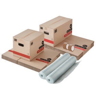 Kit déménagement premium petit appartement - Un T1/ T2 bien emballé