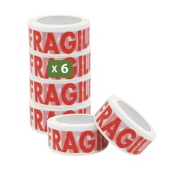 Ruban adhésifs fragile 100 m