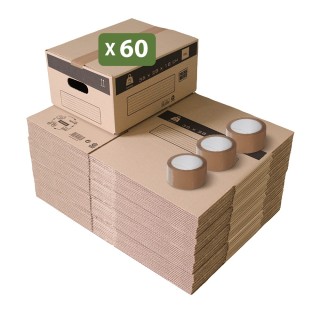 Cartons à livres en lot - Pas cher pour déménagement