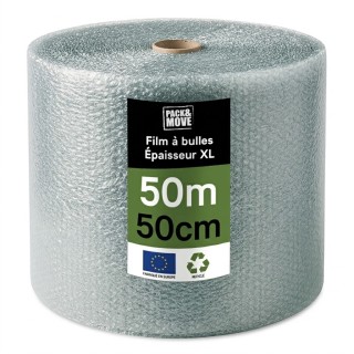 Rouleau Papier bulles - 50m x 50cm - emballage déménagement et expédition