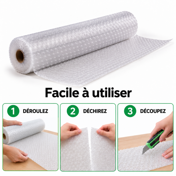 Papier bulles: prix et qualité imbattables !