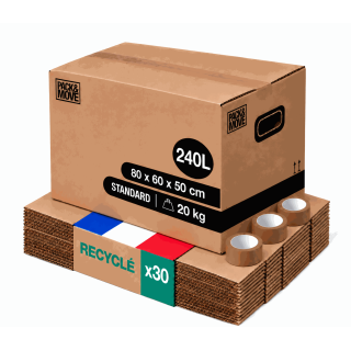 Carton XXL - Ultra spacieux, pensé pour le volumineux