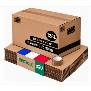 Carton grand format - XL : déménagement des objets volumineux