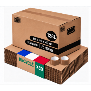 Carton grand format - XL : déménagement des objets volumineux
