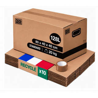 Carton grand format - XL : déménagement des objets volumineux
