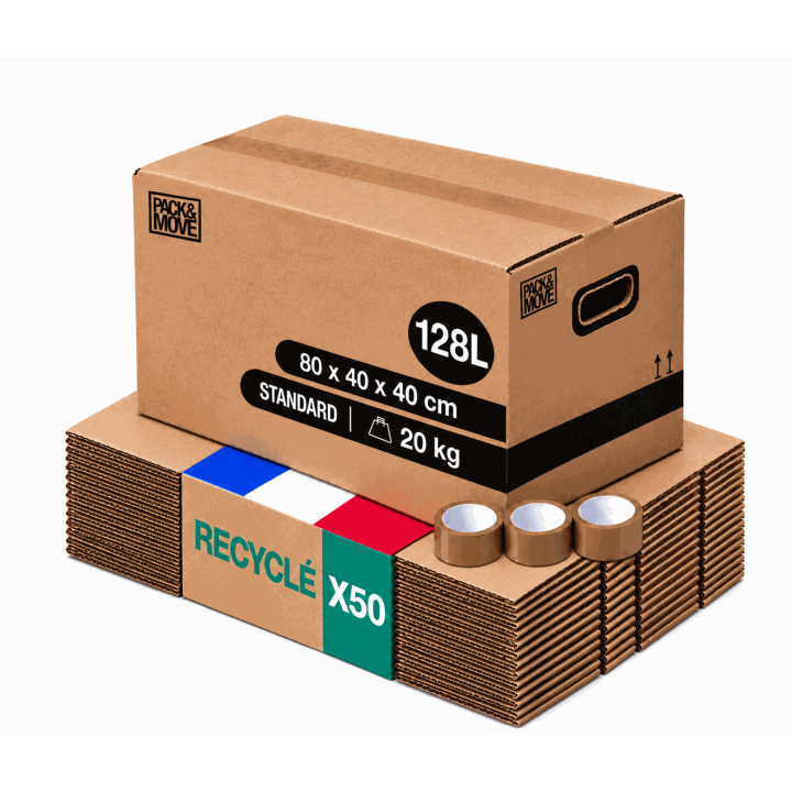 Carton grand format - XL : déménagement des objets volumineux