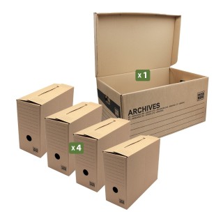 Boite de rangement papier - Le kit idéal pour tout organiser