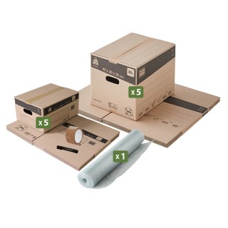 Carton déménagement livres - Le kit pensé pour vos ouvrages