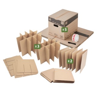 Carton vaisselle déménagement - Pour protéger assiettes et verres