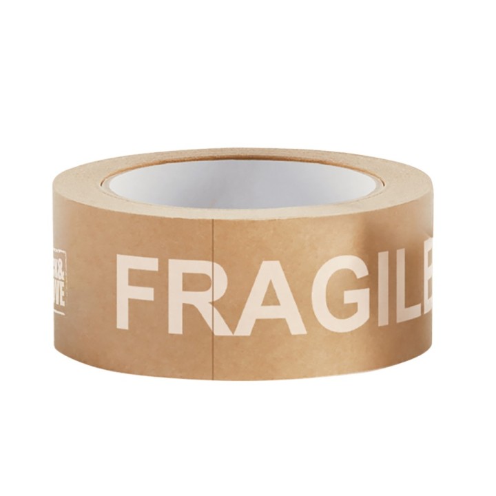 Rouleau FRAGILE et dévidoir - Rapide, lisible, prêt à coller