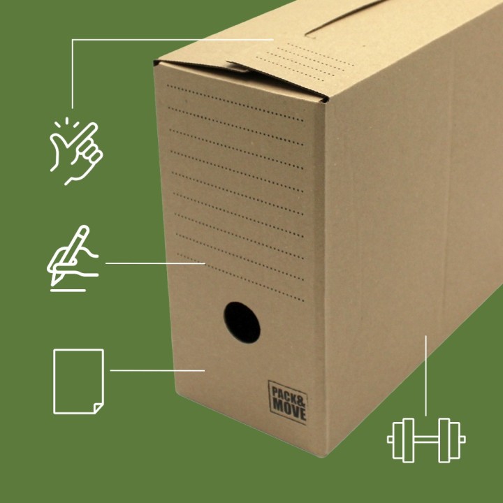 Carton archive - Triez, organisez et classez vos papiers